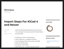 Tablet Screenshot of micro4you.com